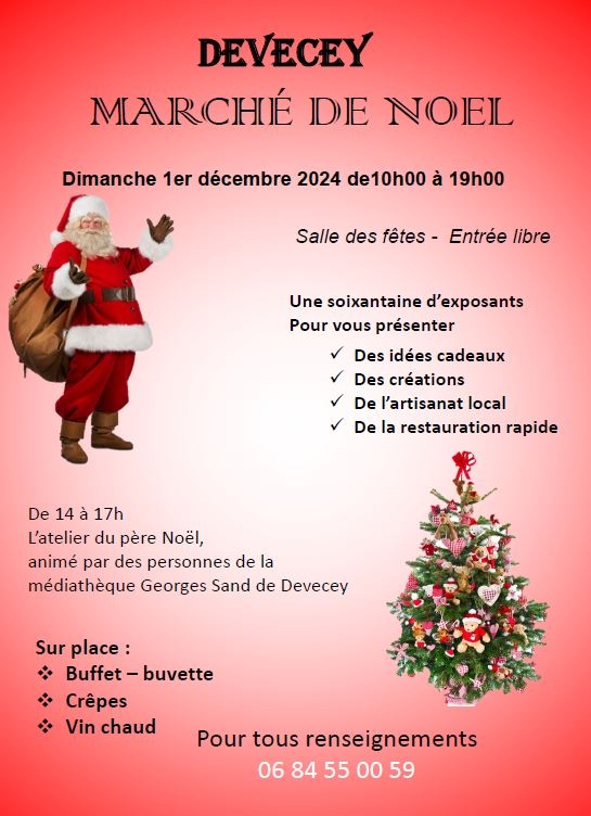 marché de noël de Devecey