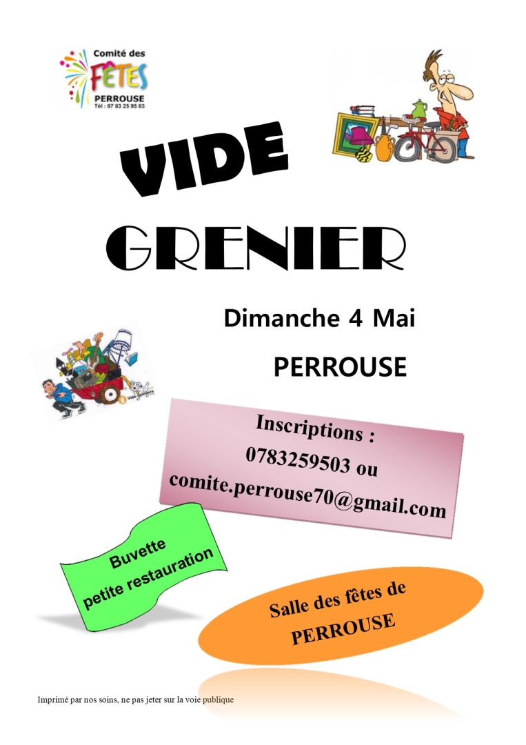 VIDE GRENIERS