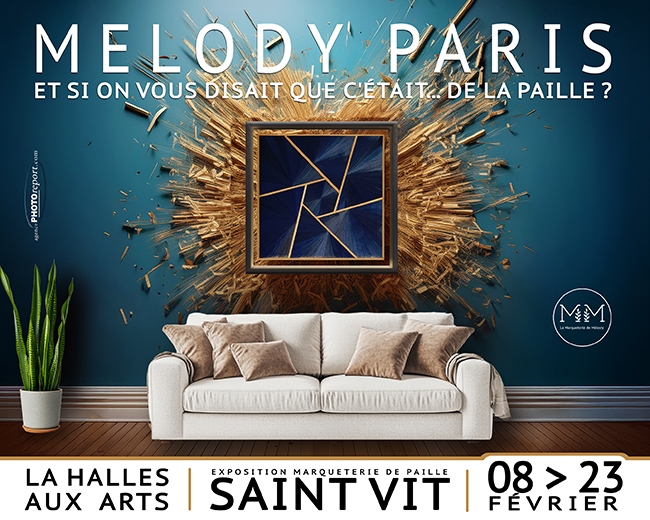 Exposition marqueterie de paille 